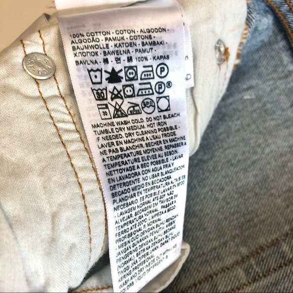 Levi’s 501 Raw Waist- NEW WITH TAGS - Picture 10 of 13